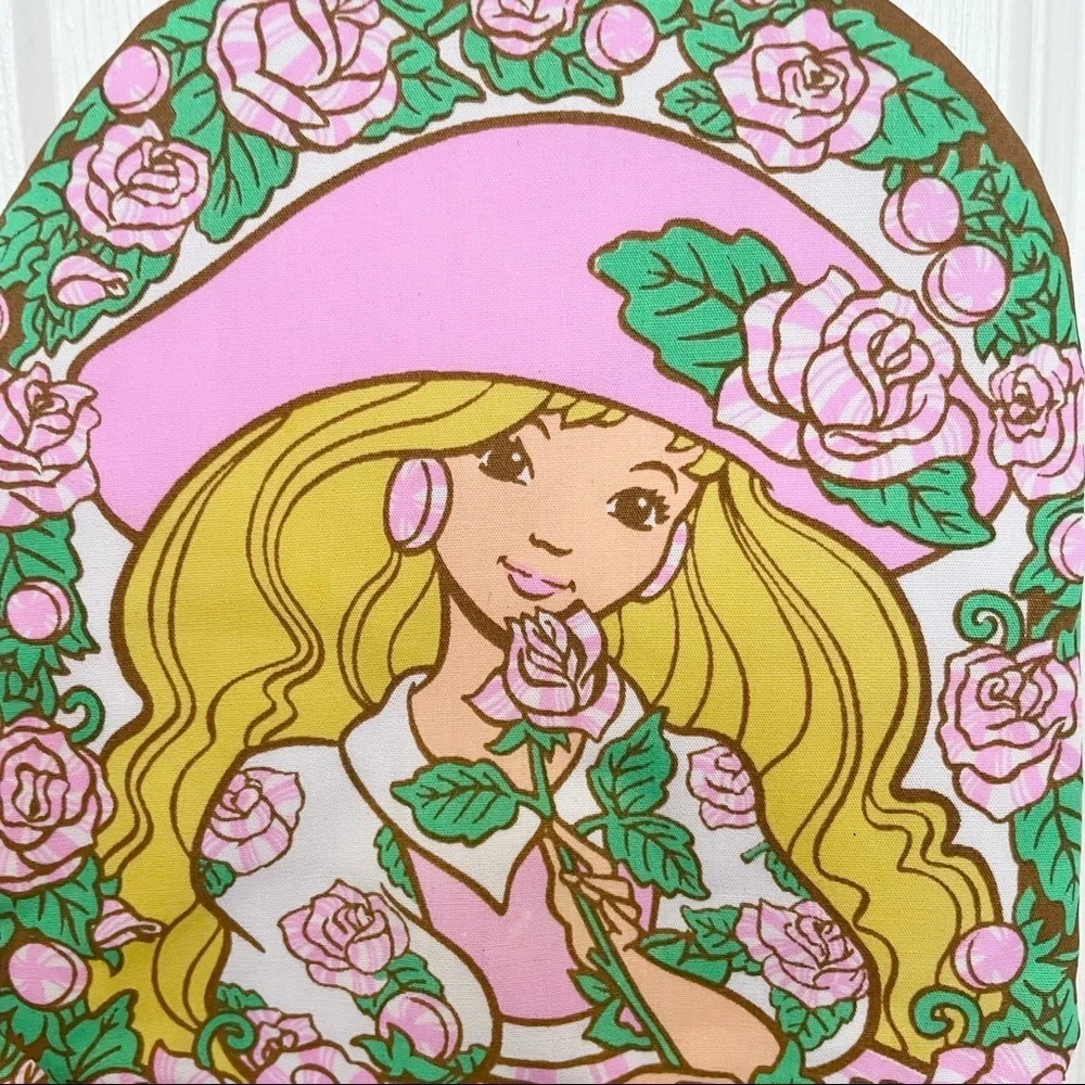 1993 Rare Avon Peppermint Rose hair accessories holder - 2 available